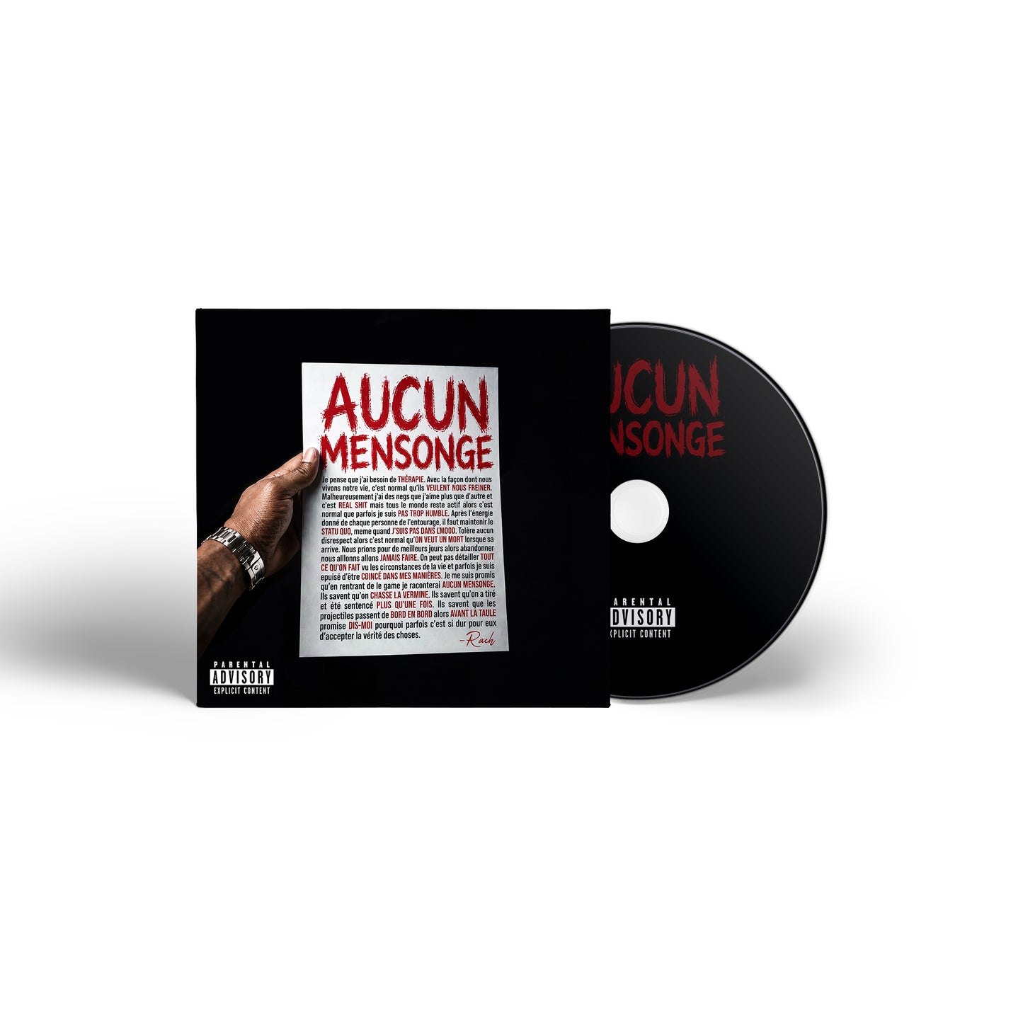 CD – RACH: AUCUN MENSONGE