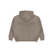 Oversized Zip Hoodie - Beige