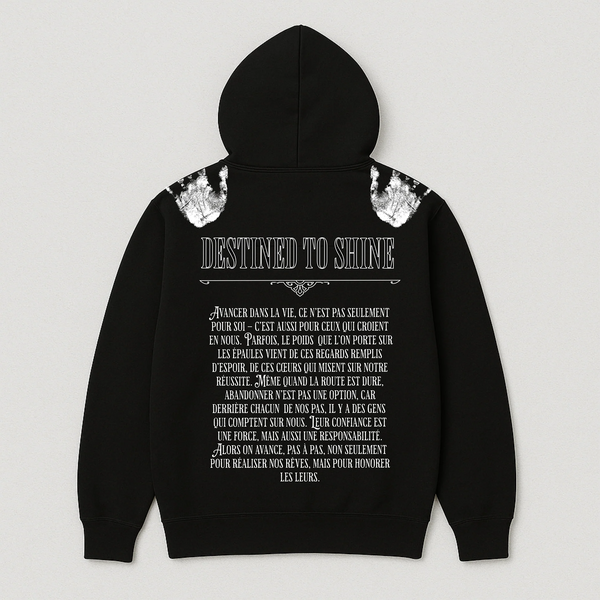 Hoodie 'Poids sur les Épaules' - Vue arrière